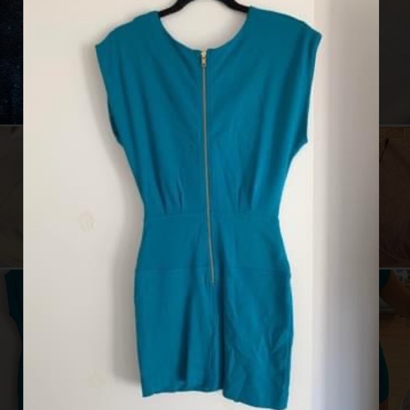Turquoise dress (French Connection) - Picture 2 of 4